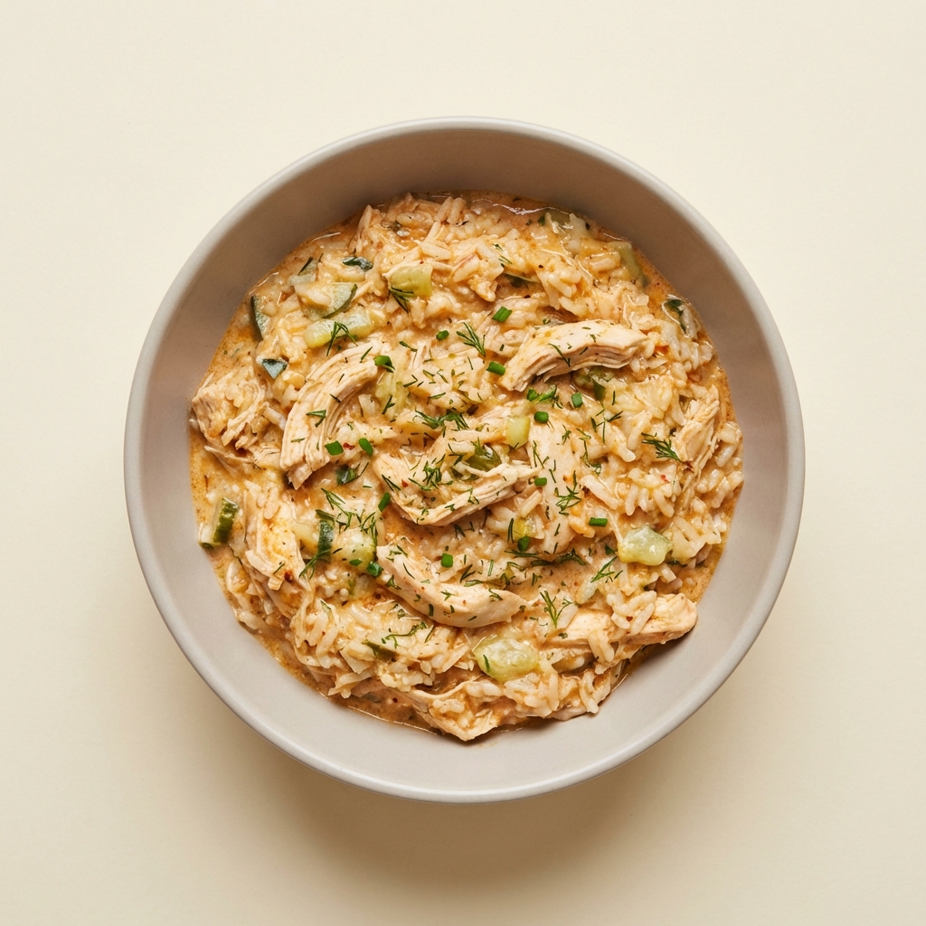 Tzatziki Kip & Harissa Gekruide Rijst