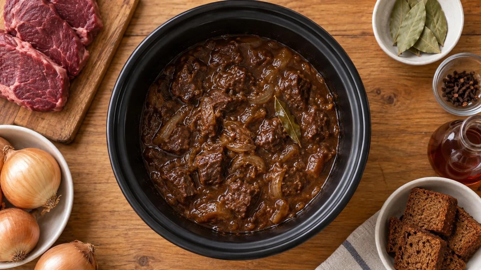 Slowcooker hachee
