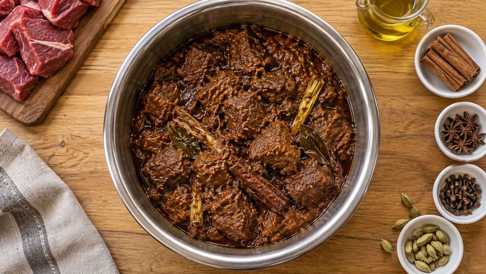 Instant Pot Beef Rendang