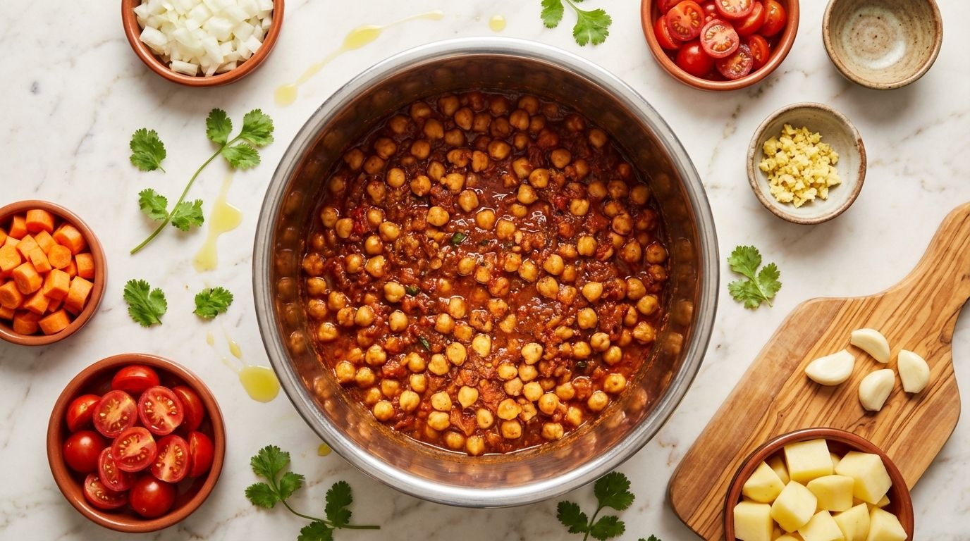 Instant Pot kikkererwtentagine