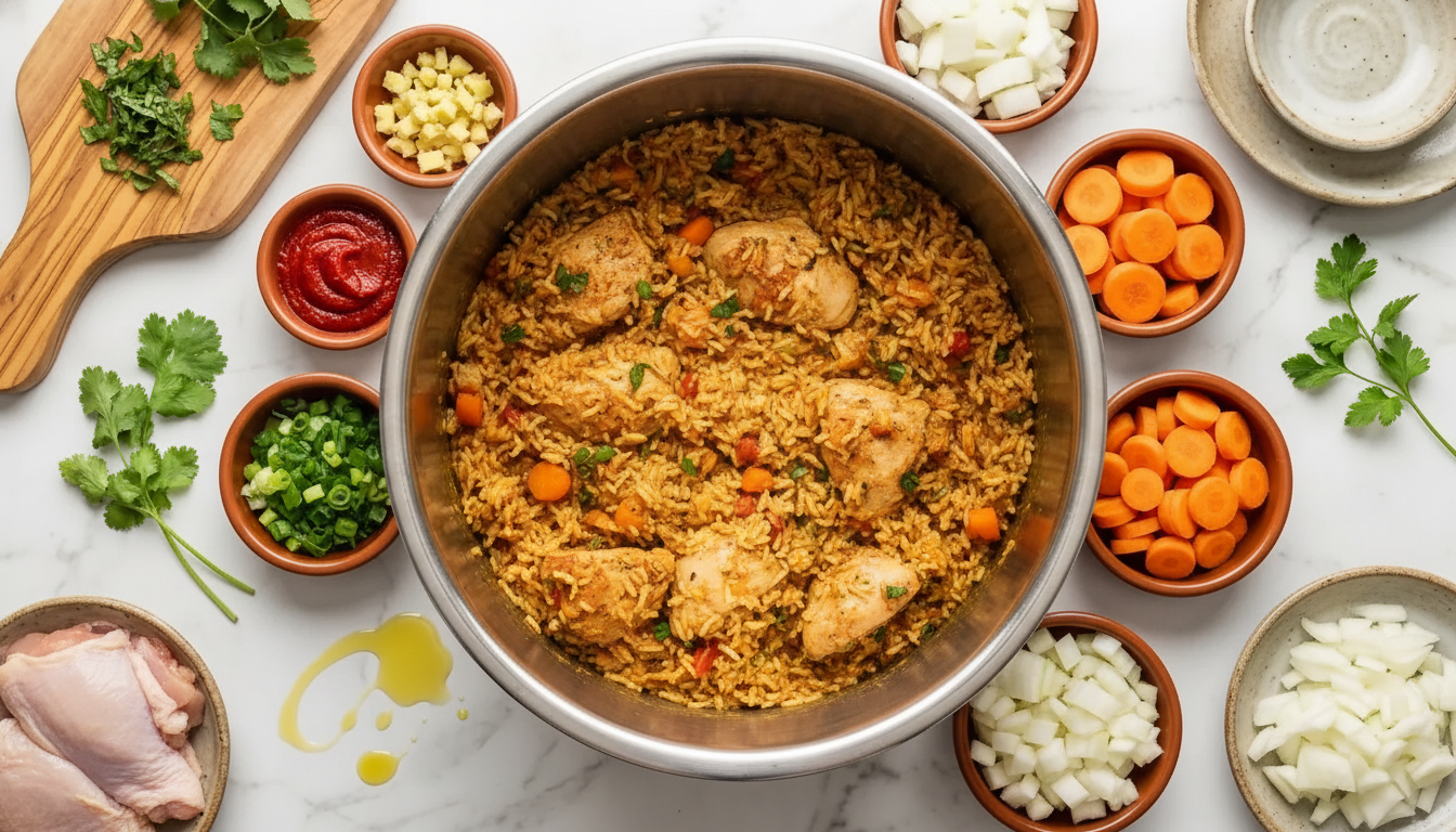Instant Pot Chicken and Rice